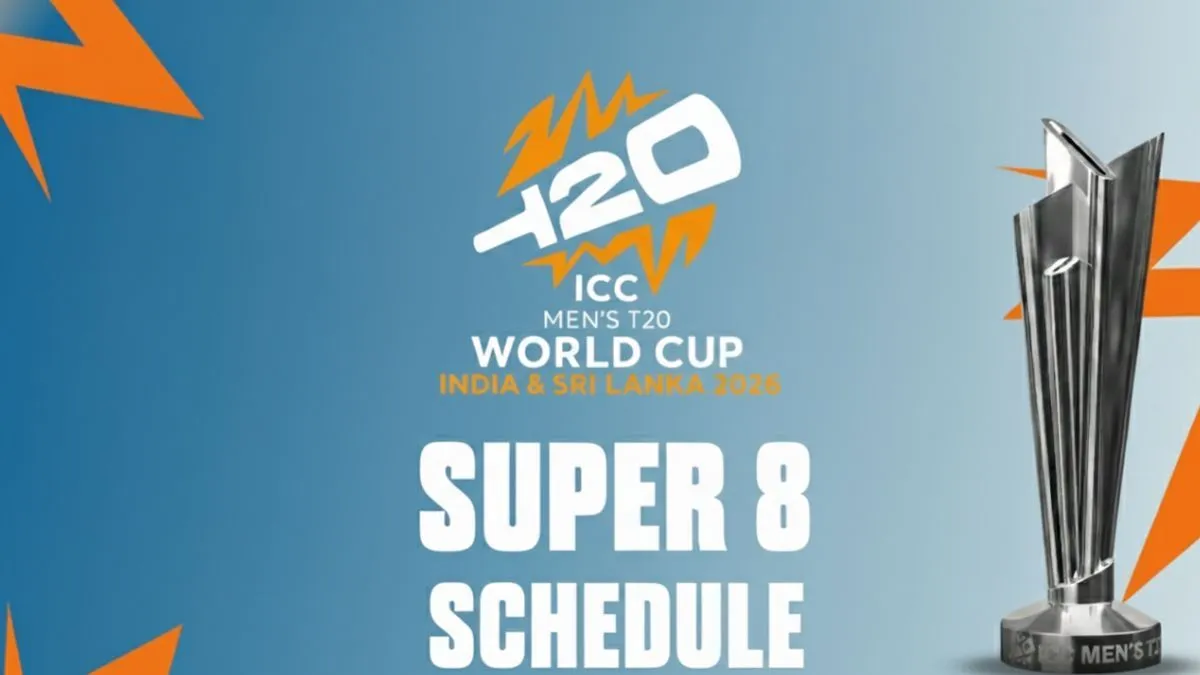टी20 वर्ल्ड कप 2026 के सुपर 8 के मुकाबले लाइव कहाँ देख सकते हैं - Where and How To Watch T20 World Cup 2026 Super 8 Matches Live?
