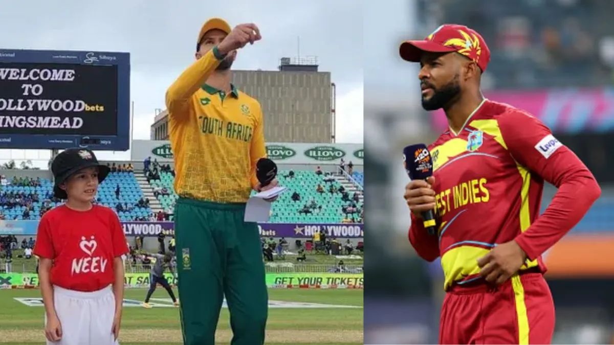 SA vs WI Toss Report: साउथ अफ्रीका ने टॉस जीतकर किया पहले गेंदबाजी का फैसला, देखें दोनों टीमों की प्लेइंग XI और पिच रिपोर्ट WI vs SA Toss Report T20 World Cup 2026
