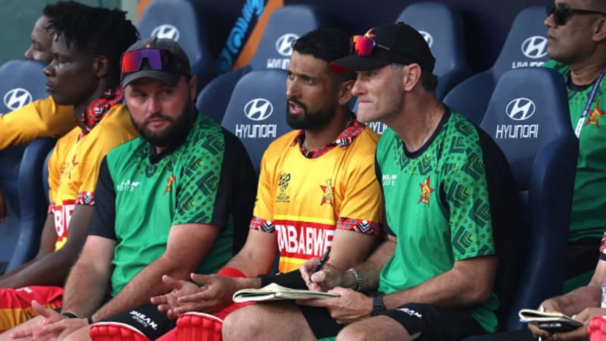 Zimbabwe head coach Justin Sammons