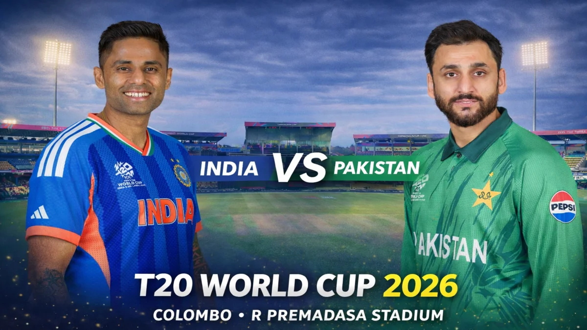 IND vs PAK T20 World Cup 2026: कोलंबो के आर प्रेमदासा स्टेडियम में भारत और पाकिस्तान के अब तक के आंकड़े और प्रदर्शन India vs Pakistan T20 World Cup 2026 match at R Premadasa Stadium Colombo, records stats, performance