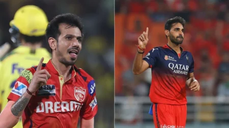 आईपीएल इतिहास में सबसे ज्यादा विकेट लेने वाले टॉप 10 गेंदबाज Top IPL wicket takers including Yuzvendra Chahal and Bhuvneshwar Kumar celebrating wickets.