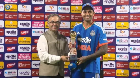 Players with the most Player of the Series awards in T20I cricket