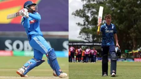 Players with most sixes in a single edition of the Under-19 World Cup