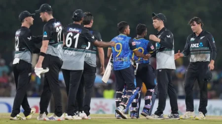 NZ vs SL cricket match
