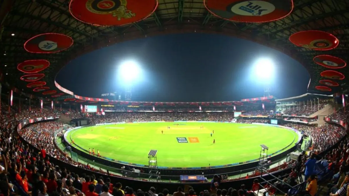 IPL 2026: एम चिन्नास्वामी स्टेडियम पिच रिपोर्ट IPL 2026 M Chinnaswammy Stadium Bengaluru Pitch Report