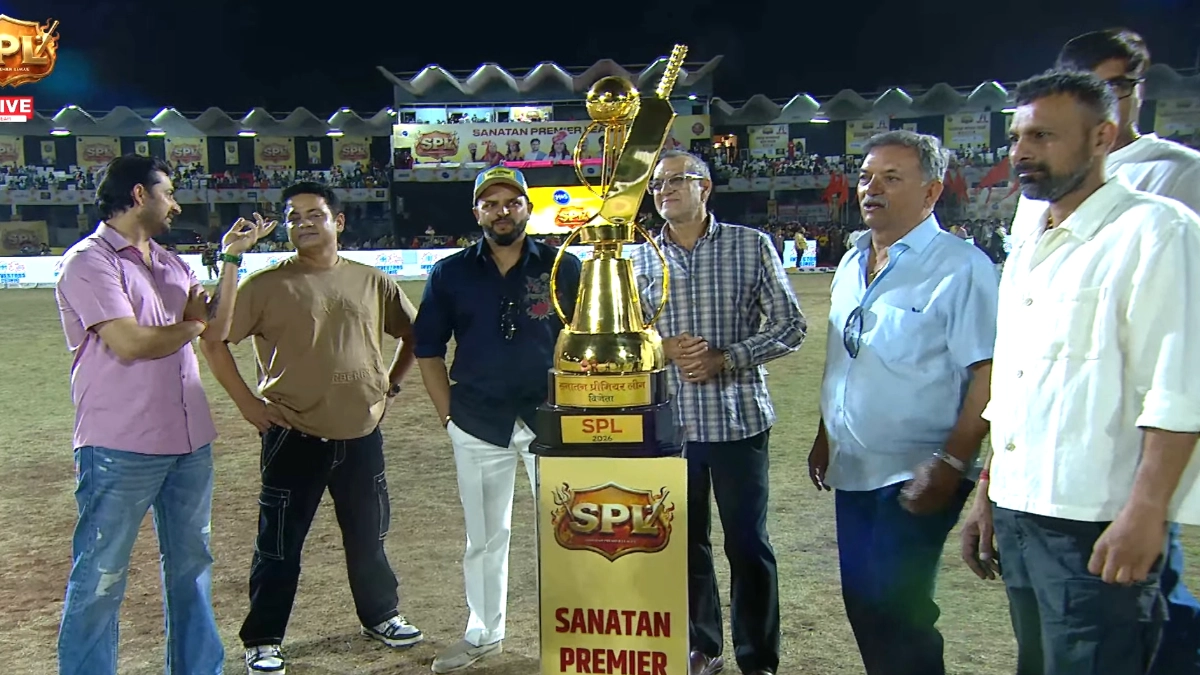 SPL 2026: सुरेश रैना, पीयूष चावला और प्रवीण कुमार जैसे खिलाड़ियों के रहते महाराज XI ने यूनिटी मैच में लीजेंड्स XI को हराया SPL 2026: सुरेश रैना, पीयूष चावला और प्रवीण कुमार जैसे खिलाड़ियों के रहते महाराज XI ने यूनिटी मैच में लीजेंड्स XI को हराया