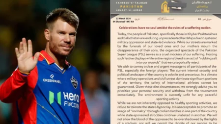 PSL 2026: वार्नर और स्मिथ जैसे विदेशी खिलाड़ियों को मिली धमकी, पाकिस्तान में खेलने पर रिस्क बढ़ा PSL 2026 security concerns foreign players warning