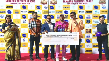 Sanatan Premiere League 2026: महाराणा प्रताप रणबांकुरे ने दिल्ली को 24 रनों से हराया, पंकज कुमार रहे हीरो