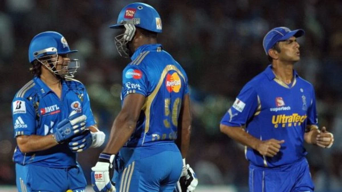 Sachin Tendulkar and Dwayne Smith