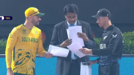 SA vs NZ Semi Final: न्यूजीलैंड ने टॉस जीतकर चुनी गेंदबाजी, सेमीफाइनल में साउथ अफ्रीका पहले करेगा बल्लेबाजी