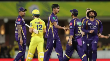 IPL2026: पॉइंट्स टेबल में CSK ने लगाई छलांग, मुंबई इंडियंस को अंक तालिका में नुकसान CSK and KKR Player