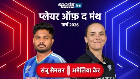 Sanju Samson and Amelia Kerr Shine, Claim ICC Player of the Month Awards