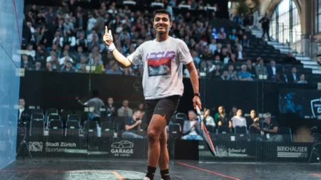 Indian Squash Player Abhay Singh