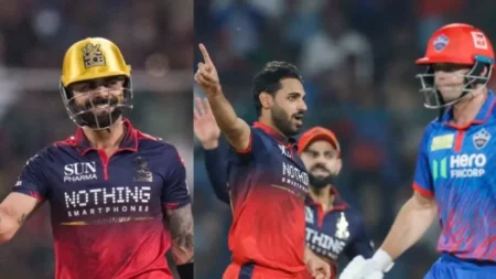 Royal Challengers Bengaluru thrashed Delhi Capitals at Arun Jaitley Stadium