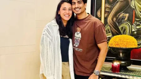 स्मृति मंधाना और पलाश मुच्छल के रिश्ते में नया ट्विस्ट, फैंस हुए हैंरान New twist in Smriti Mandhana and Palash Muchhal's relationship, fans are shocked