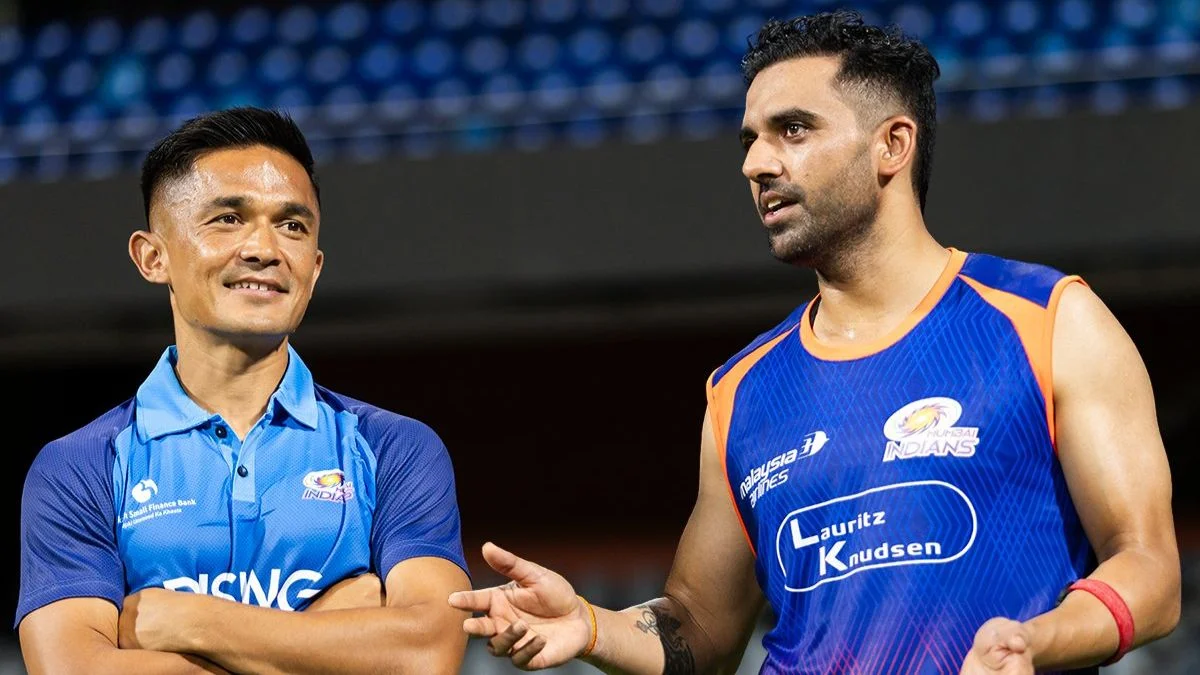 Sunil Chhetri meet deepak chahar