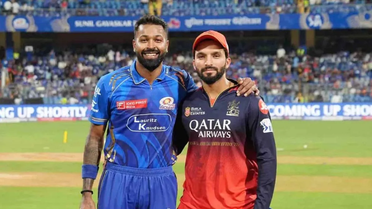 MI vs RCB: IPL 2026 के 20वें मैच में मुंबई ने टॉस जीतकर गेंदबाजी चुनी, जानिए दोनों टीमों की प्लेइंग XI MI vs RCB: IPL 2026 के 20वें मैच में मुंबई ने टॉस जीतकर गेंदबाजी चुनी, जानिए दोनों टीमों की प्लेइंग XI