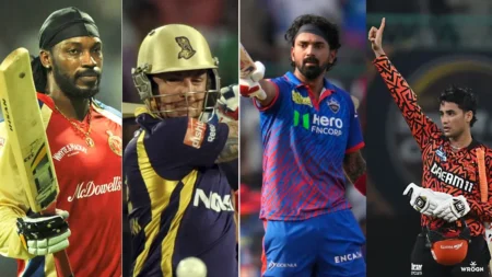 Highest Individual Scores in IPL History Chris Gayle 175* Runs, Brendon McCullum 158* Runs, KL Rahul 152* Runs, Abhishek Sharma 141 Runs