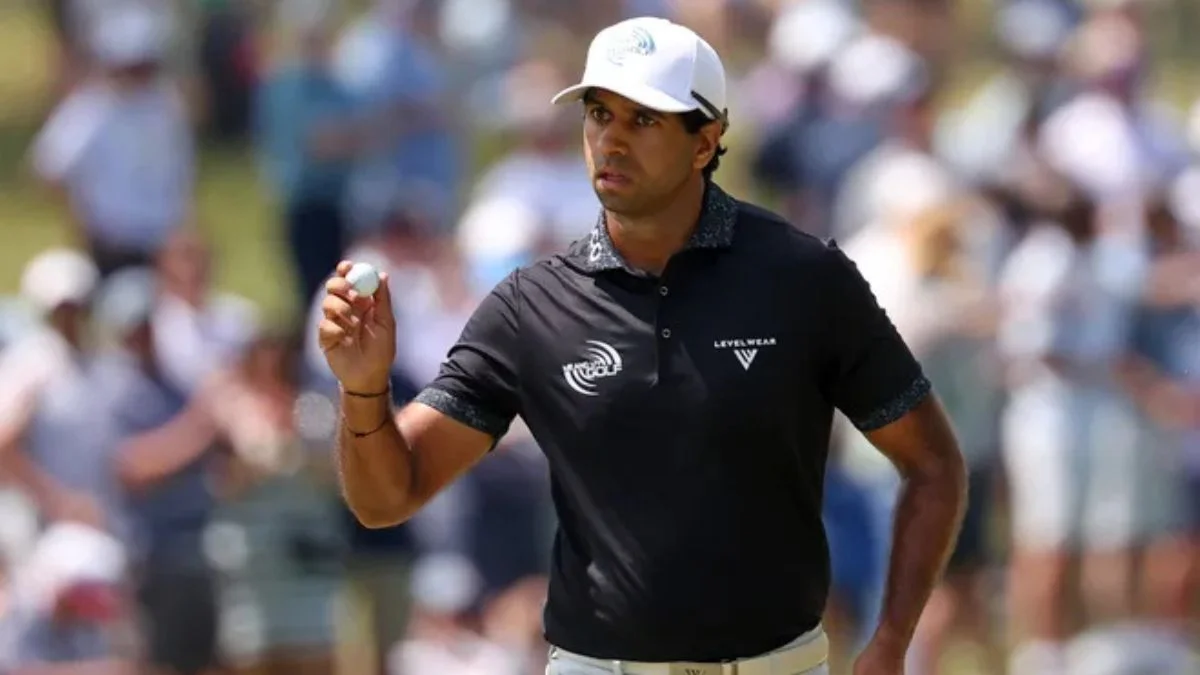 English golfer Aaron Rai