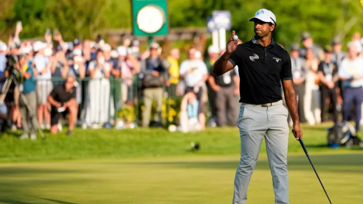English golfer Aaron Rai