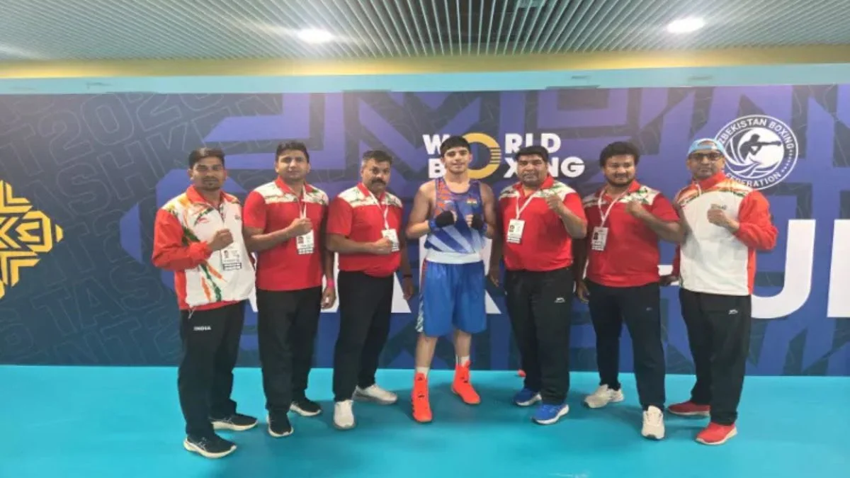 India Under-17 boys boxing team