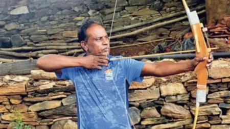 India former legendary archer Shyam Lal Meena