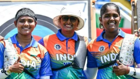 Archery: तीरंदाजी विश्व कप में भारत का कमाल, चीन को हराकर जीता स्वर्ण पदक India women archery recurve team