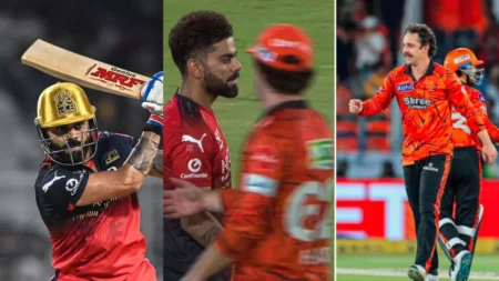 SRH से हार के बाद विराट कोहली का फूटा गुस्सा, ट्रेविस हेड से हाथ मिलाने से किया इनकार; मैदान पर हुई थी तीखी बहस SRH से हार के बाद विराट कोहली का फूटा गुस्सा, ट्रेविस हेड से हाथ मिलाने से किया इनकार; मैदान पर हुई थी तीखी बहस