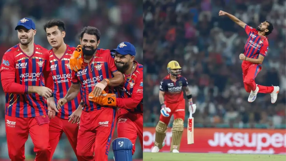 LSG vs RCB: बल्लेबाजों के बाद अब LSG के गेंदबाजों ने दिखाया दम, लखनऊ ने दर्ज की तीसरी जीत LSG vs RCB: बल्लेबाजों के बाद अब LSG के गेंदबाजों ने दिखाया दम, लखनऊ ने दर्ज की तीसरी जीत