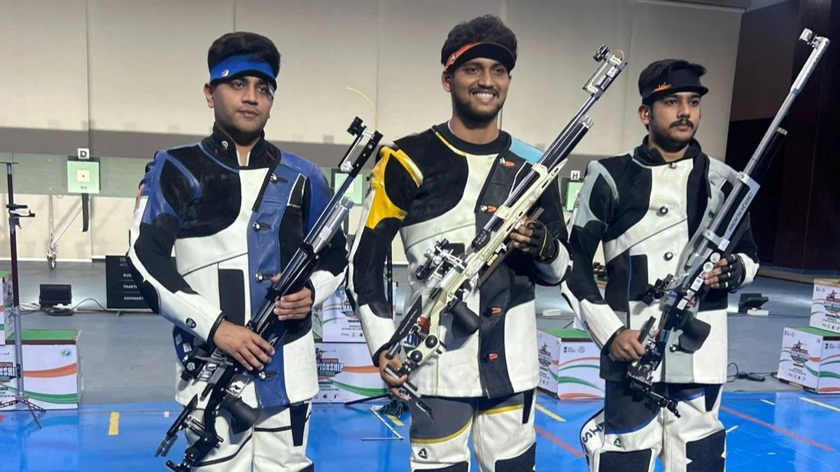 Rudrankksh Patil Win Gold Medal