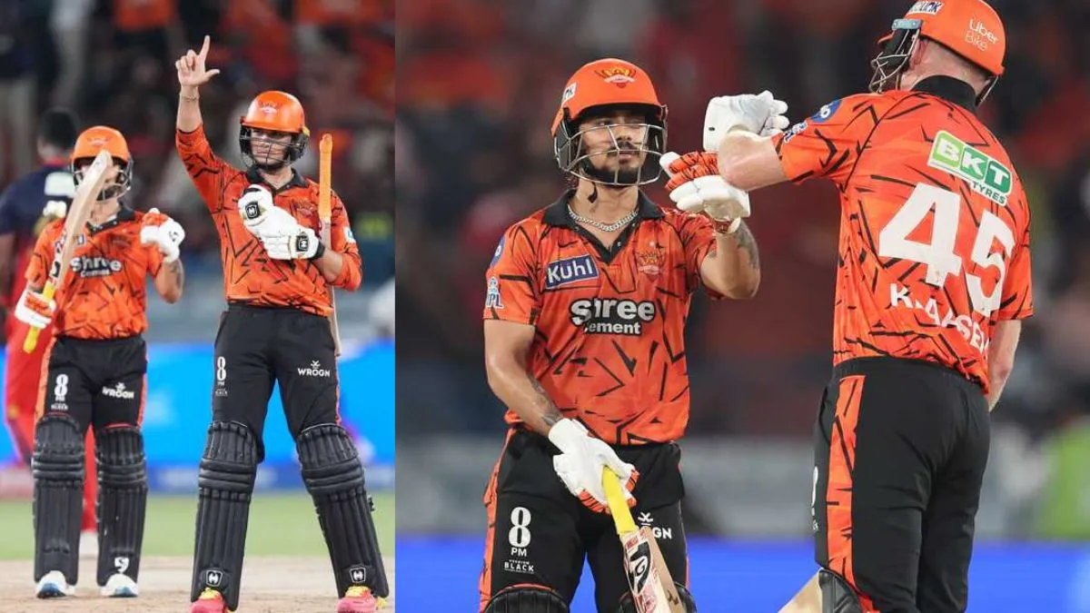SRH vs RCB: ईशान, क्लासेन और अभिषेक ने उड़ाई आरसीबी के गेंदबाजों की धज्जियां, बेंगलुरु को जीत के लिए 256 रन Sunrisers Hyderabad vs Royal Challengers Bengaluru 1st Innings Report