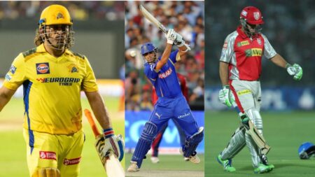 Top 5 batsmen aged 40+ with the most runs in IPL