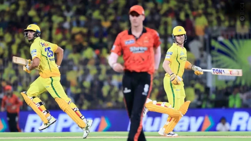 CSK vs SRH: कार्तिक शर्मा और डेवाल्ड ब्रेविस की जुझारू पारियों के दम पर चेन्नई ने SRH को दिया 181 रनों का लक्ष्य CSK vs SRH: कार्तिक शर्मा और डेवाल्ड ब्रेविस की जुझारू पारियों के दम पर चेन्नई ने SRH को दिया 181 रनों का लक्ष्य