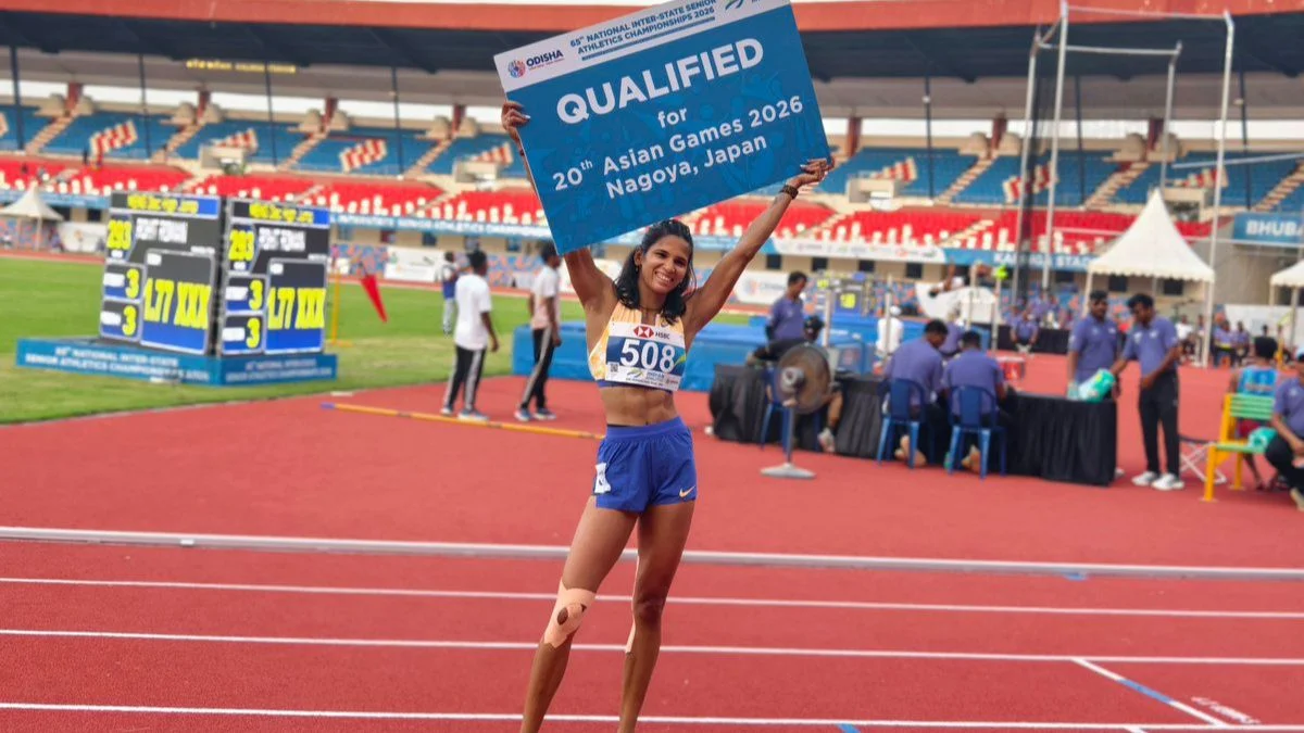 100m hurdler Jyothi Yarraji 