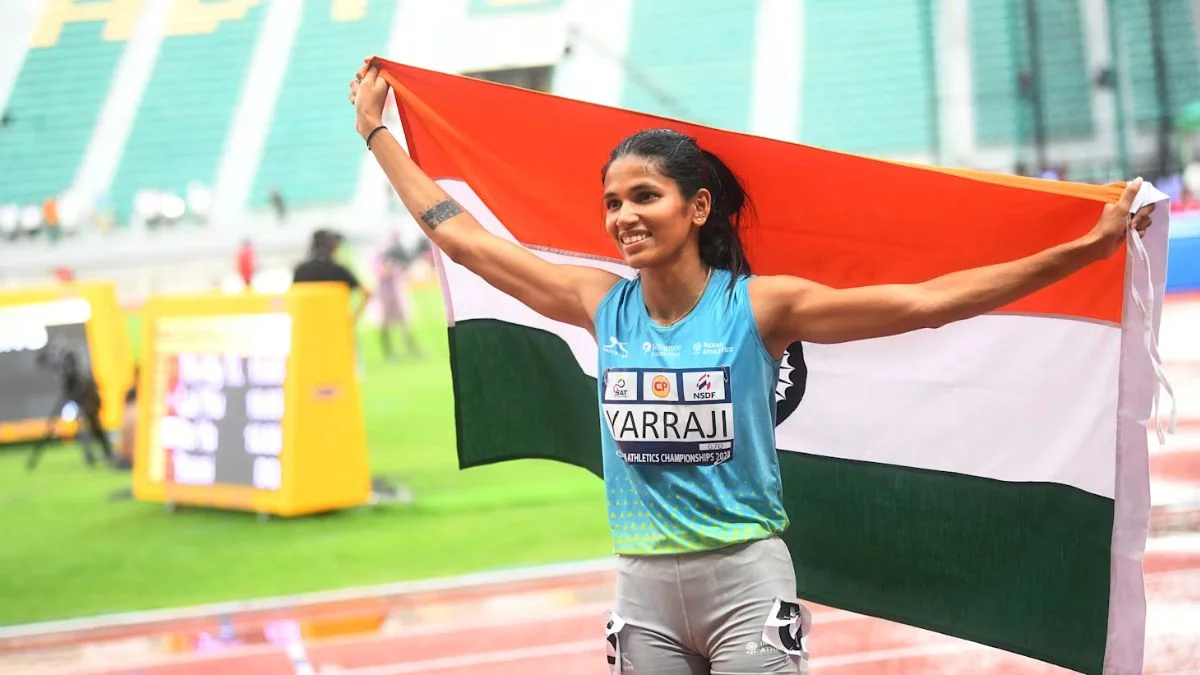 100m hurdler Jyothi Yarraji 