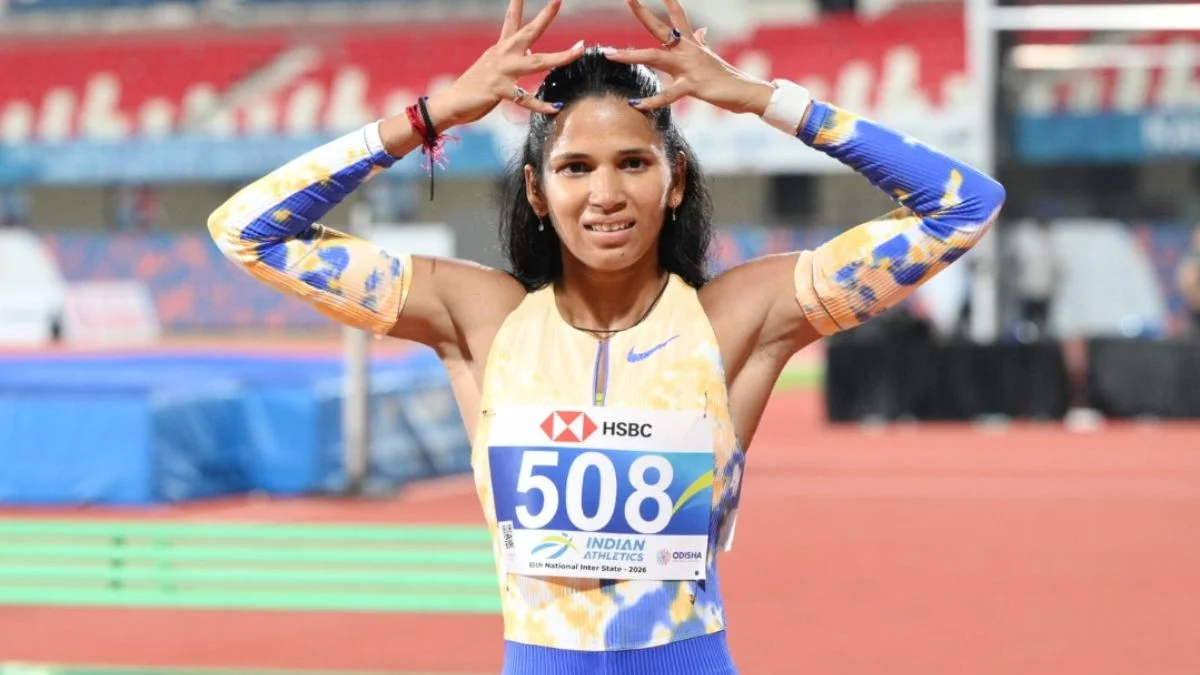 100m hurdler Jyothi Yarraji 