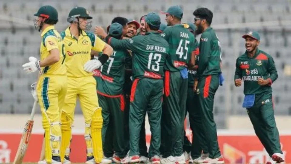 Bangladesh team Defeats Australia 