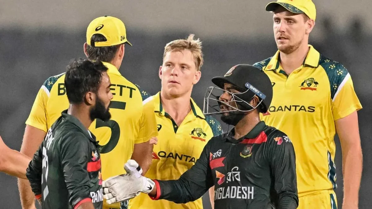Bangladesh team Defeats Australia 