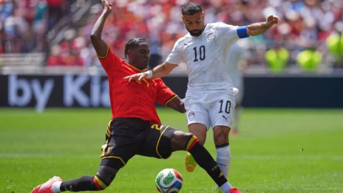 Egypt and Belgium match Draw