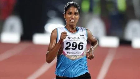 India star steeplechase runner Sudha Singh