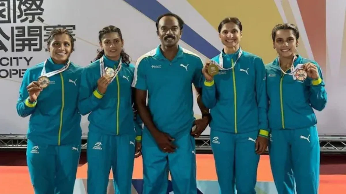 India women's 4x100m relay team