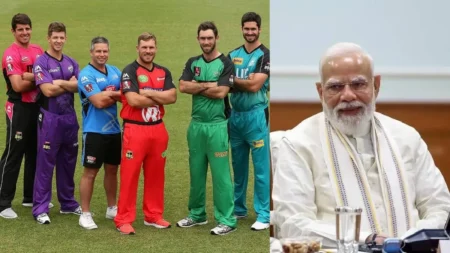 पीएम मोदी के ऑस्ट्रेलियाई दौरे पर क्रिकेट प्रेमियों को मिलेगा बड़ा तोहफा, भारत में होगा BBL मैच! पीएम मोदी के ऑस्ट्रेलियाई दौरे पर क्रिकेट प्रेमियों को मिलेगा बड़ा तोहफा, भारत में होगा BBL मैच!