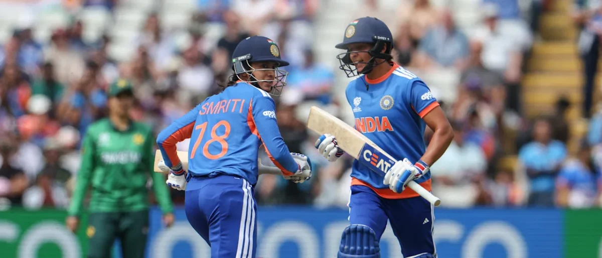 India set a target of 171 thanks to superb batting from Mandhana (68) and Harmanpreet.