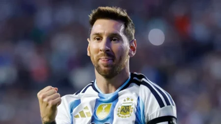 Lionel Messi with Argentina during FIFA World Cup 2026 preparations - लियोनेल मेसी का मैच कब है